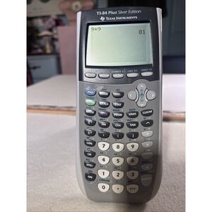 TEXAS INSTRUMENTS TI-84 Plus SILVER EDITION Graphing Calculator